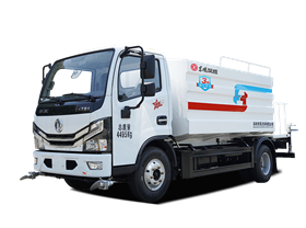 东风股份D6蓝牌洒水车 7方（燃油车）